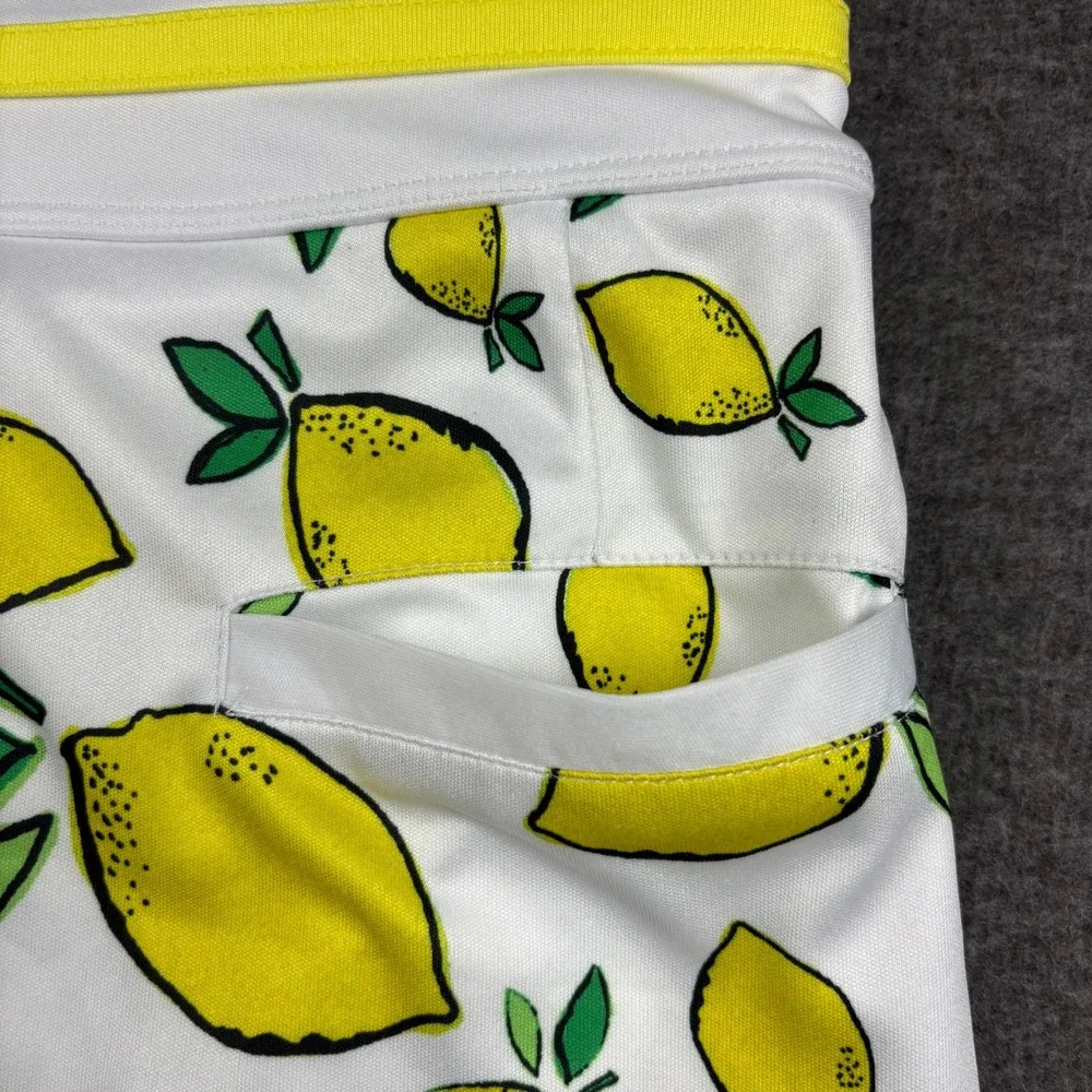 NEW PGA Tour M. Lemon Print Golf Skort‎ Stretch Athletic Tennis Golf Pickleball